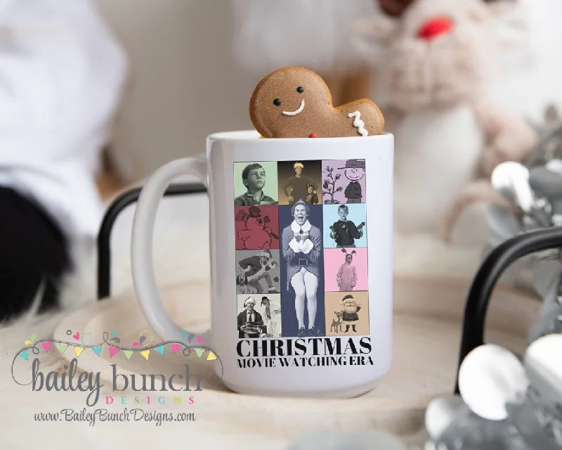 Christmas Movie Watching ERA Mug Coffee Mug MUGERA0520