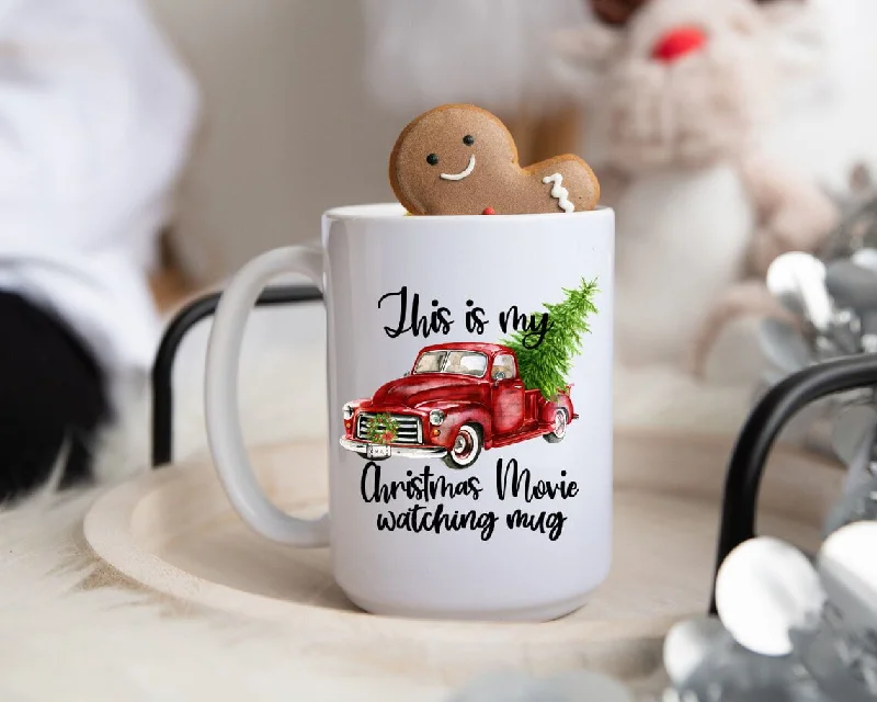 Christmas Movie Watching Mug Coffee Mug MUGMOVIE0520