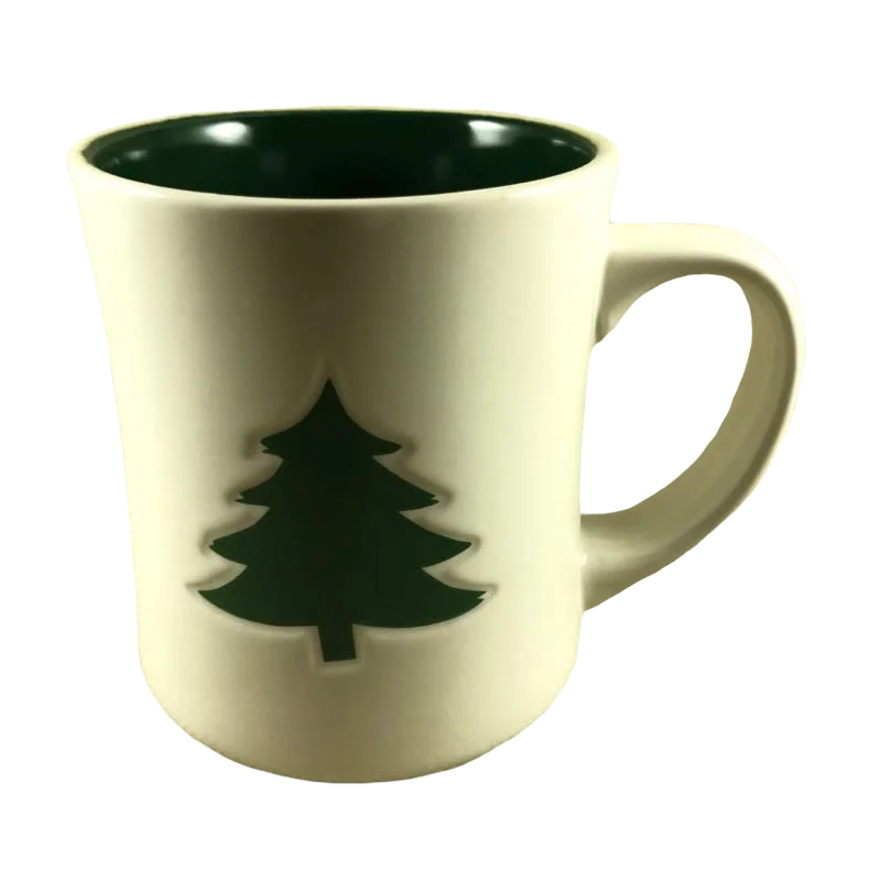 Evergreen Christmas Pine Tree Diner Mug Mug Starbucks