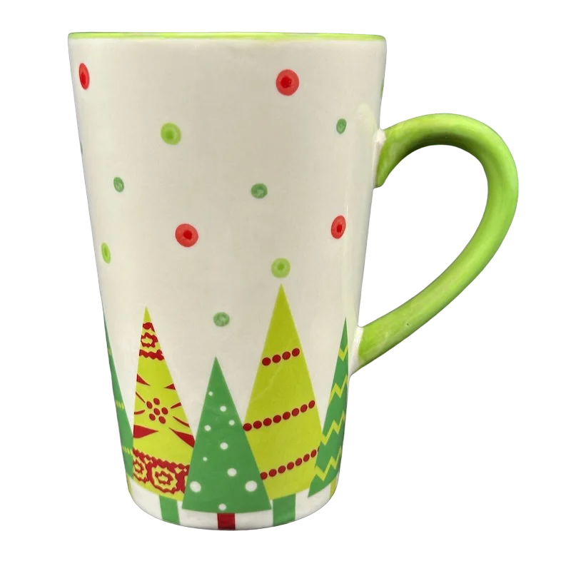 Merry & Bright Christmas Trees Tall Mug Temp-tations