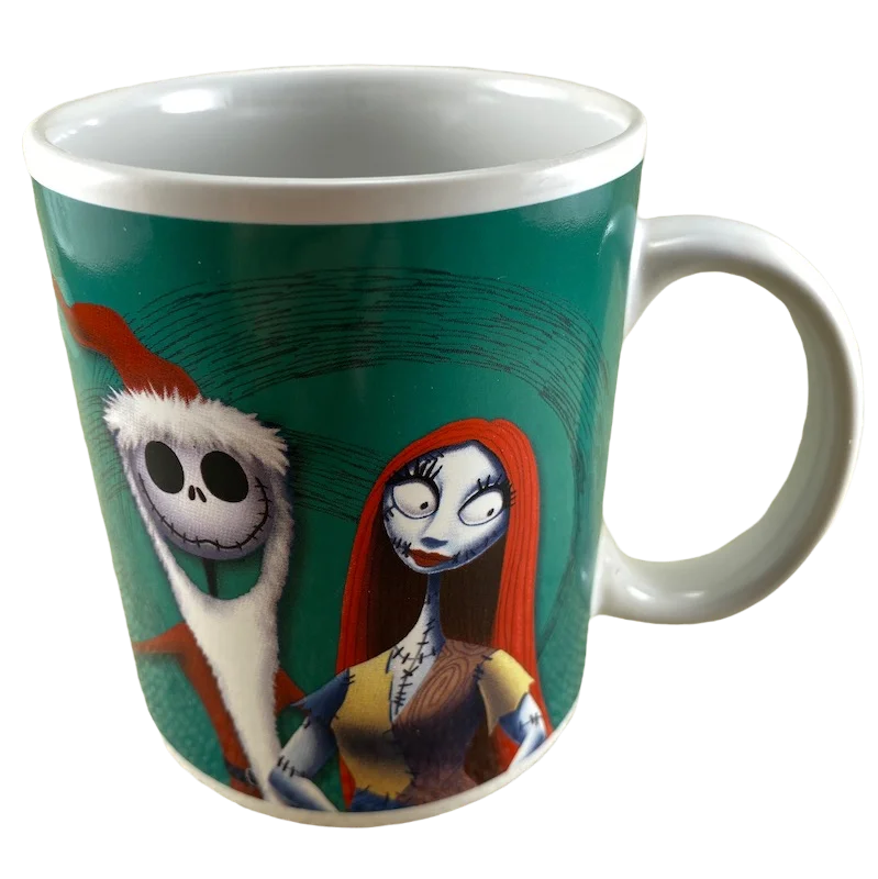 The Nightmare Before Christmas Green Background Mug Disney Store