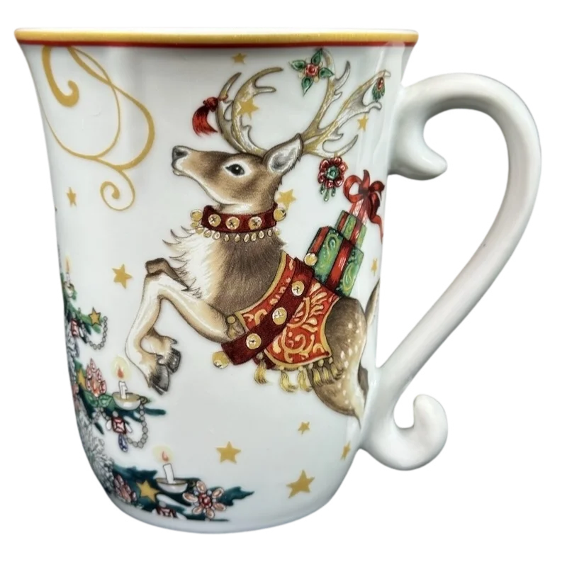 Twas The Night Before Christmas Reindeer Mug Williams-Sonoma