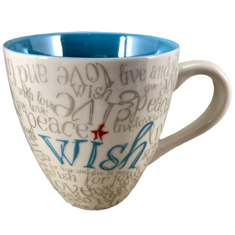 Wish Christmas Words Mug Starbucks