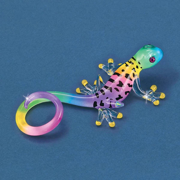 Glass Baron Island Gypsy Gecko Figurine