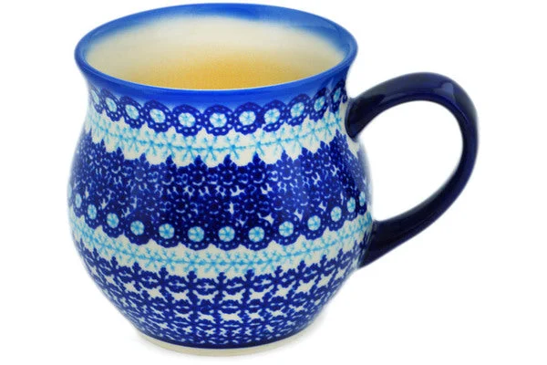 12 oz Bubble Mug - Cobalt Winter Frost