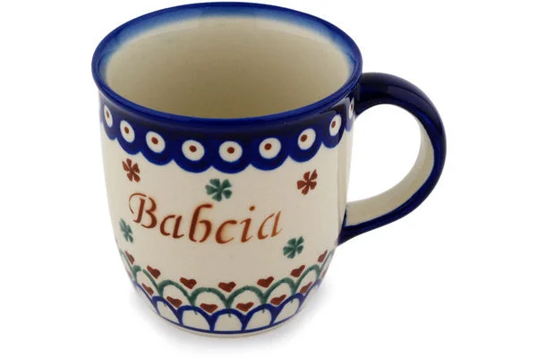 12 oz Mug - Babcia-Grandma