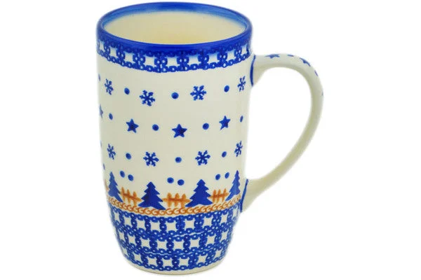 14 oz Mug - Winter Snow