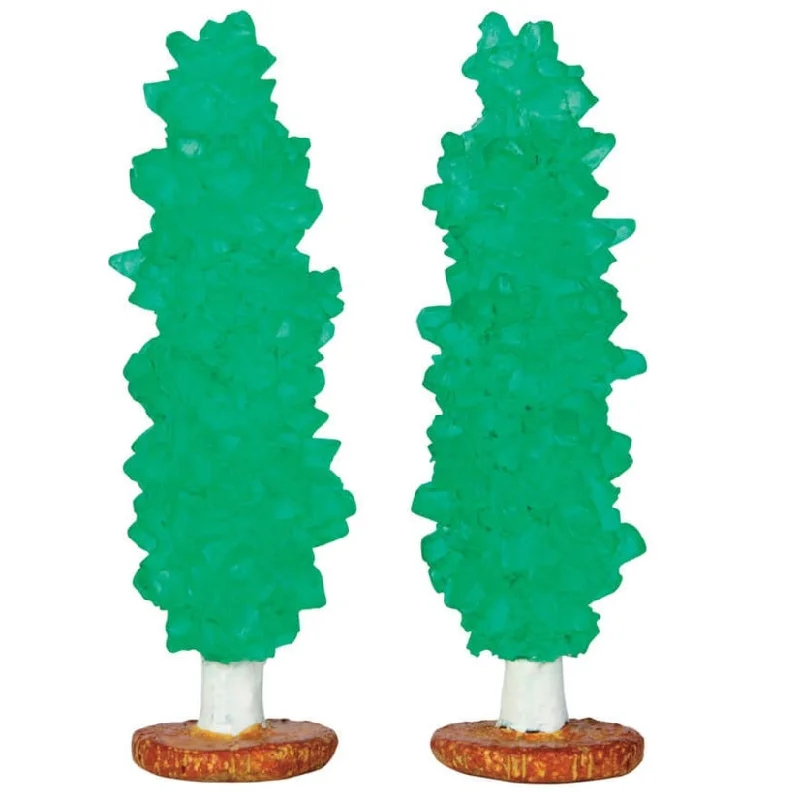 Lemax Sugar N Spice Accessories: Rock Candy Tree, Set of 2 #64113