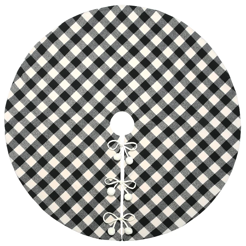 48 in. General Store Collection Plaid Tree Skirt