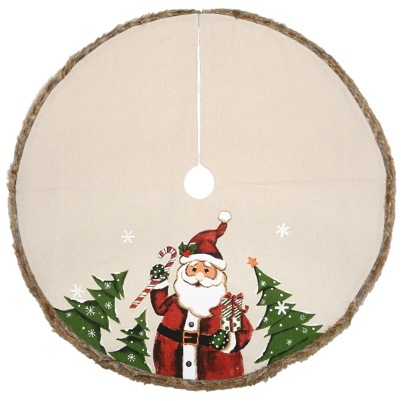 48 in. Rural Homestead Collection Santa Tree Skirt