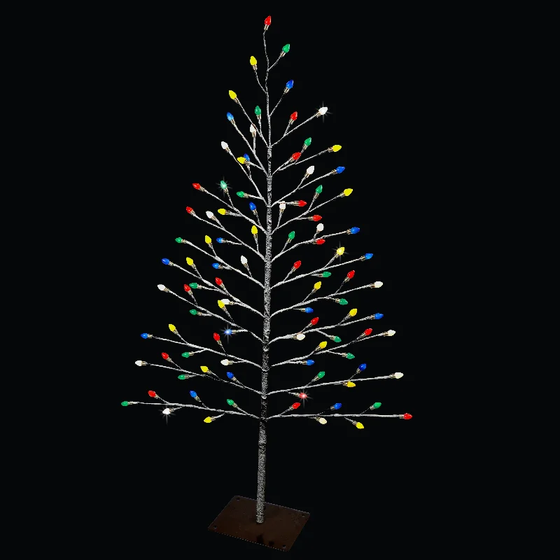 4' Flat Stick Twig Tree with LED Lights