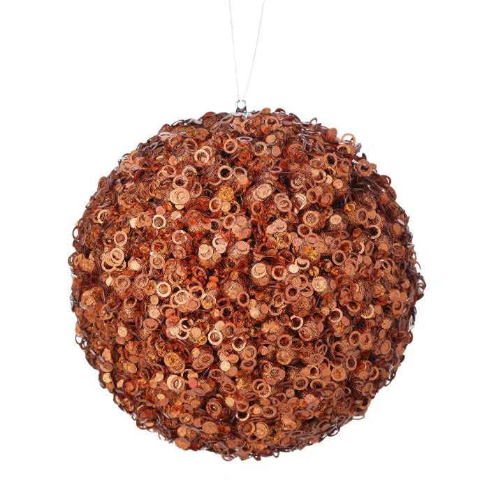 5.5" Glamour Sequin Ball Set Of 6