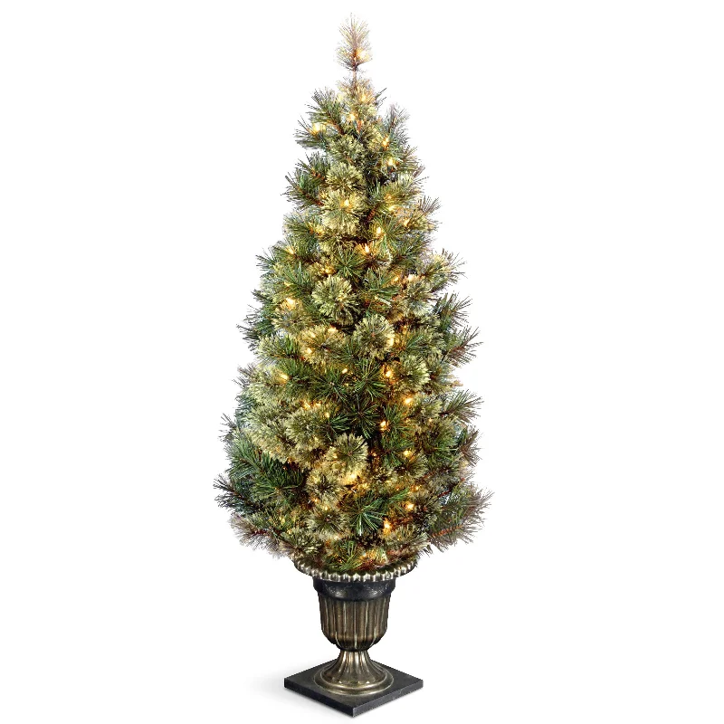 5 ft. Pre-Lit Wispy Willow Tree with Clear Lights