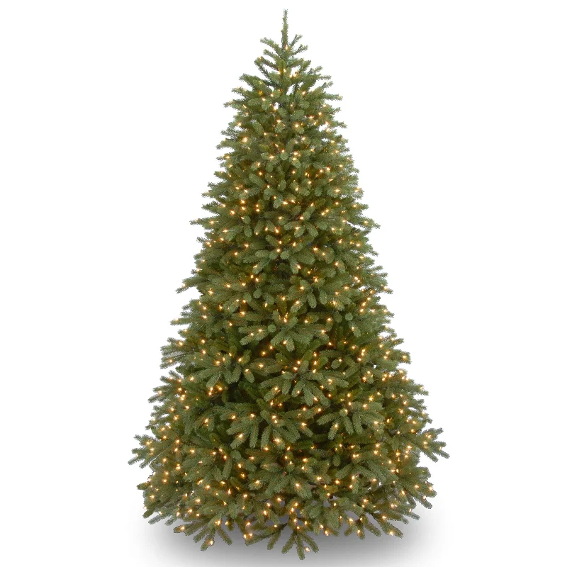 6.5 ft. Pre-Lit Jersey Fraser Fir Medium Tree with Dual Color LED Lights