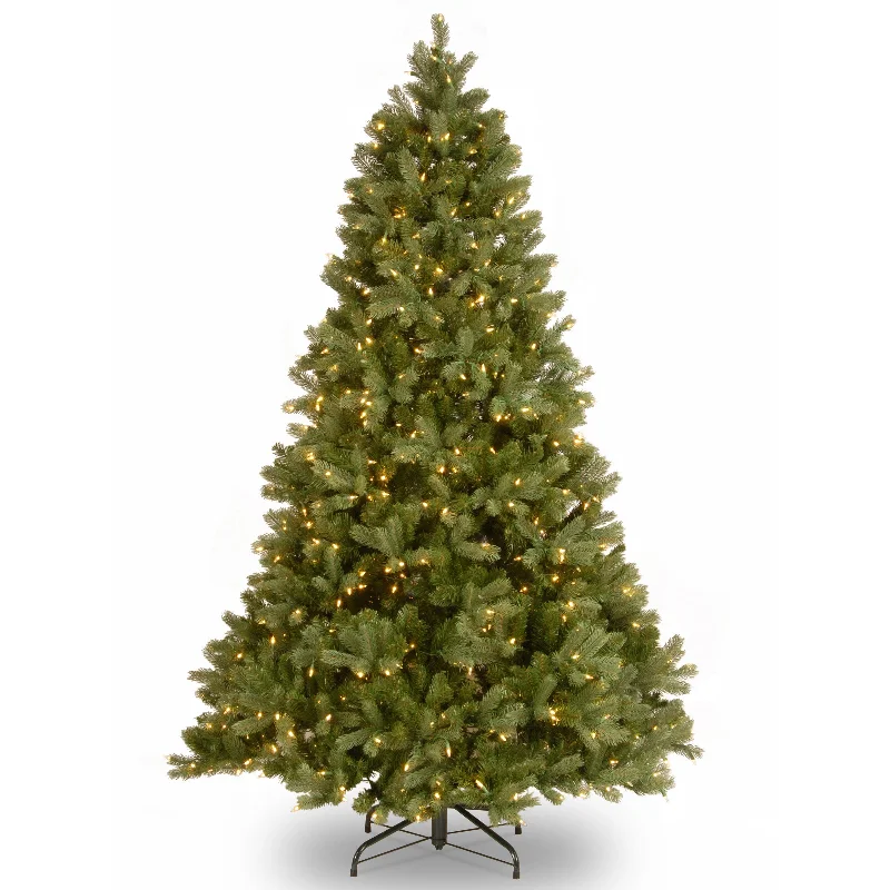 7.5 ft. Pre-Lit Downswept Douglas Fir Tree with Dual Color LED Lights