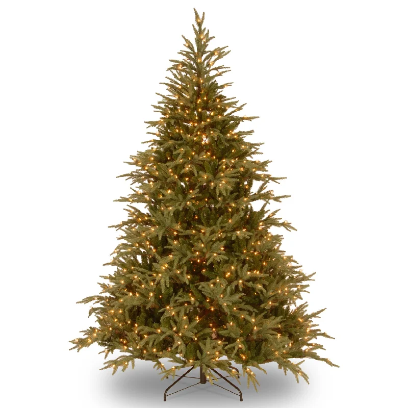 7.5 ft. Pre-Lit Fraser Grande Tree with Dual Color LED Lights