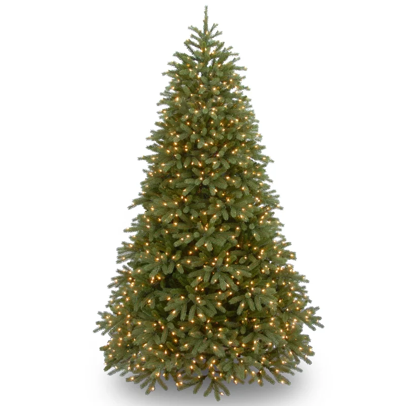 7.5 ft. Pre-Lit Jersey Fraser Fir Medium Tree with Clear Lights