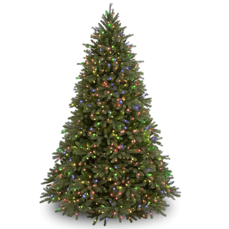 7.5 ft. Pre-Lit Jersey Fraser Fir Tree with Multicolor Lights