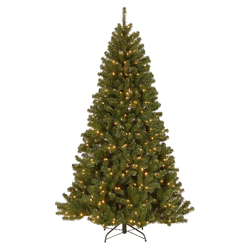 7.5 ft. Pre-Lit North Valley Spruce Tree with PowerConnect Light Parade LED Lights