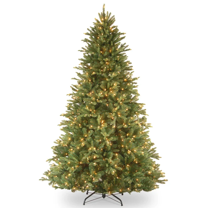 7.5 ft. Pre-Lit Tiffany Fir Tree with Dual Color LED Lights