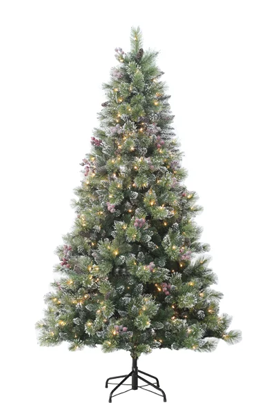 7.5' Ultra-Lit Winter Spruce Clear