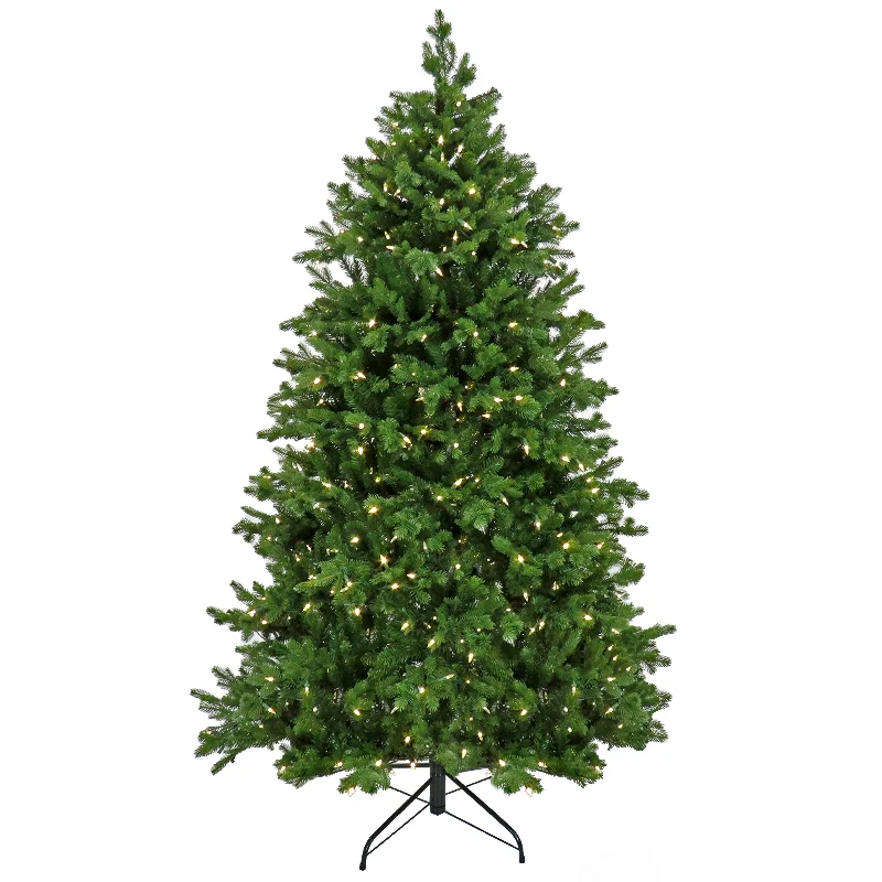 9 ft. Pre-Lit Rockport Tree with PowerConnect Dual Color LED lights