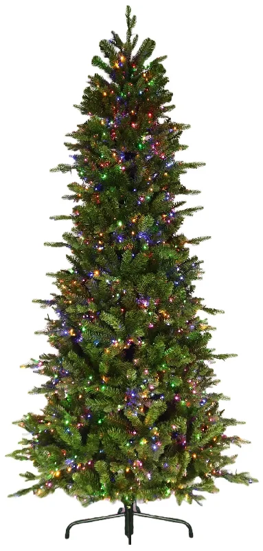 Alberta Spruce Pre-Lit Artificial Tree with App (4.5 ft. - 12 ft.)