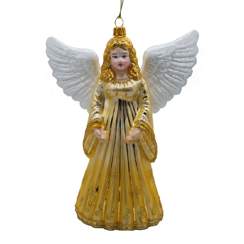 CHRISTMAS ANGEL - CHRISTMAS TREE DECORATION - GLASS