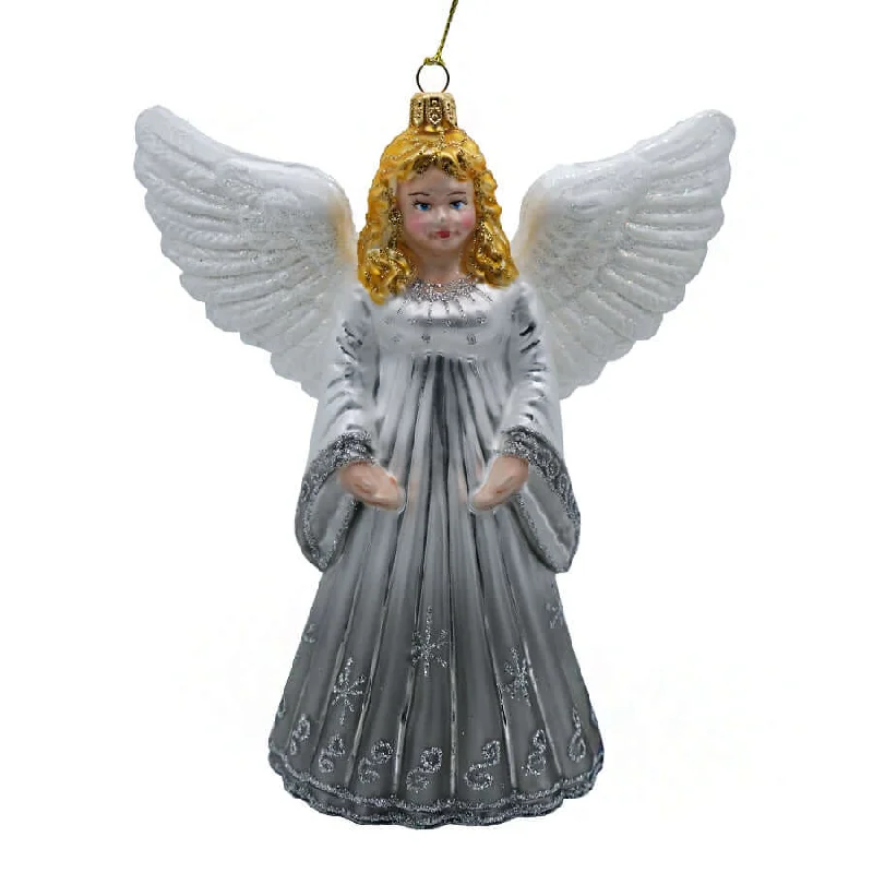 CHRISTMAS ANGEL - CHRISTMAS TREE DECORATION - GLASS