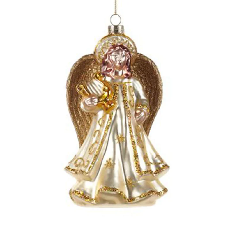 CHRISTMAS ANGEL - CHRISTMAS DECORATION - GLASS