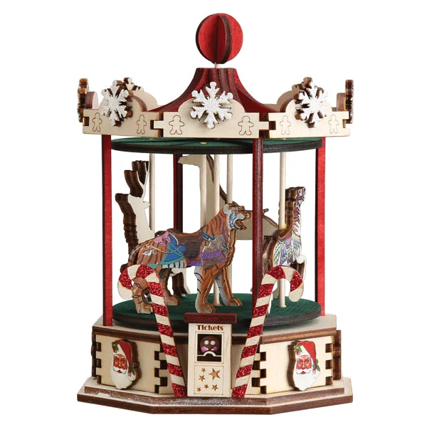 Christmas Carousel Ornament