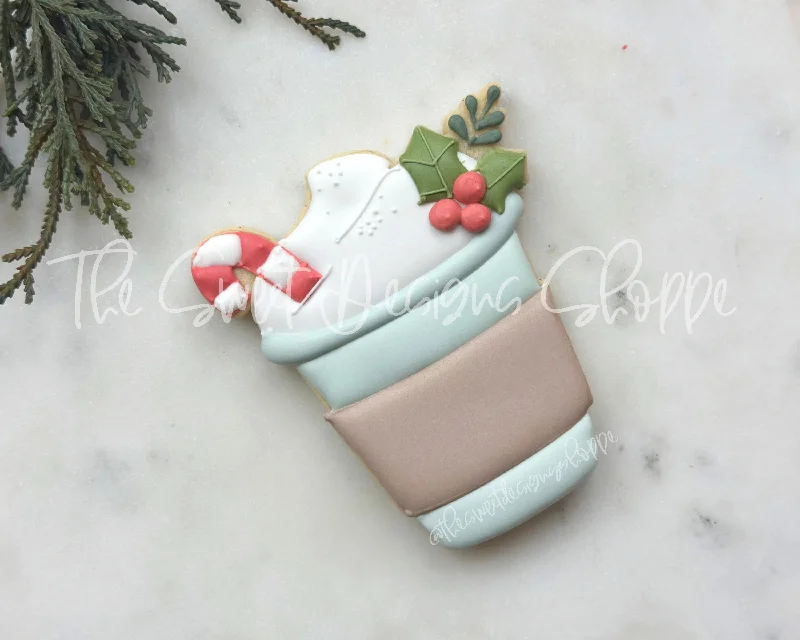 Christmas Coffee Paper Cup - Cookie Cutter