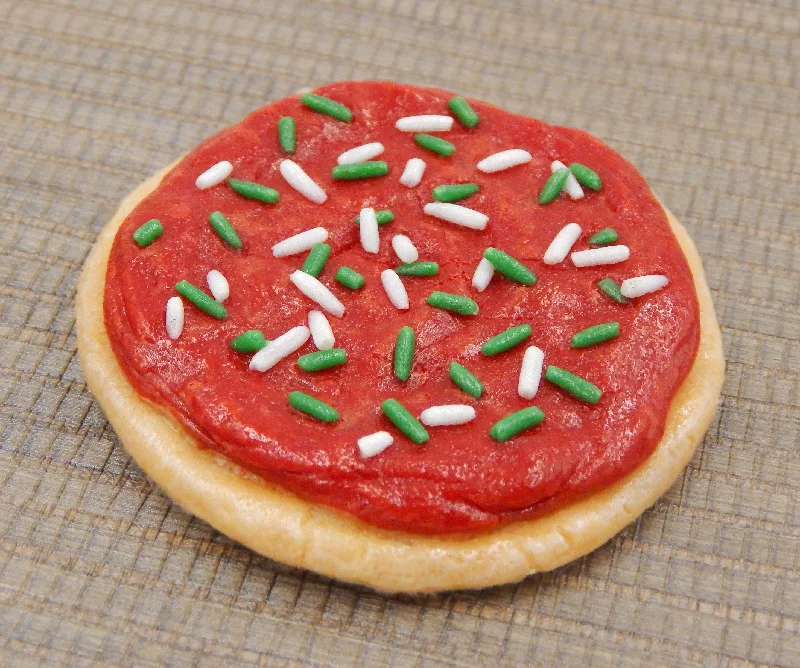 Christmas Glass Red Sugar Cookie with Sprinkles (76-213HNW)