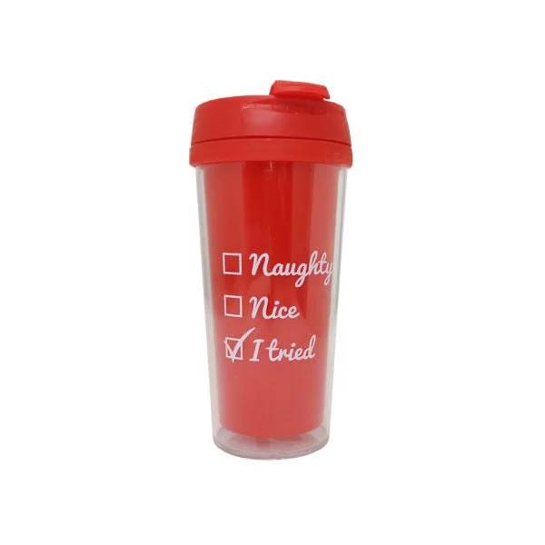 Travel Cup with Slogan