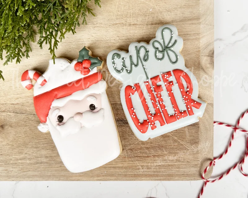 Cup of CHEER Set - Set of 2 - Cookie Cutters