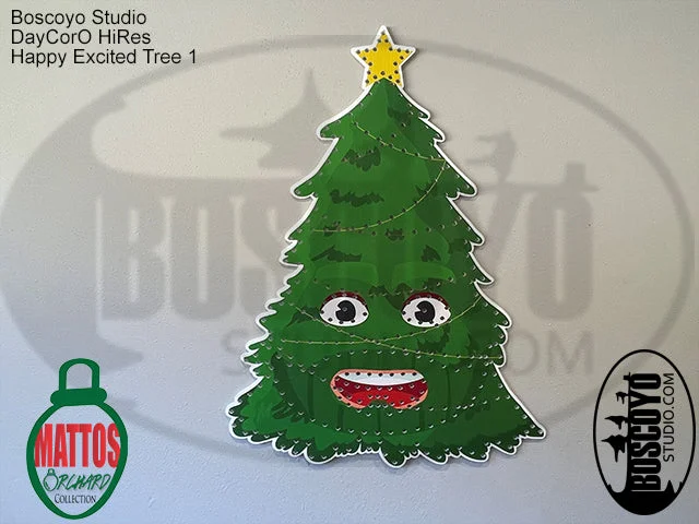 DayCorO® HiRes Happy Excited Tree 1