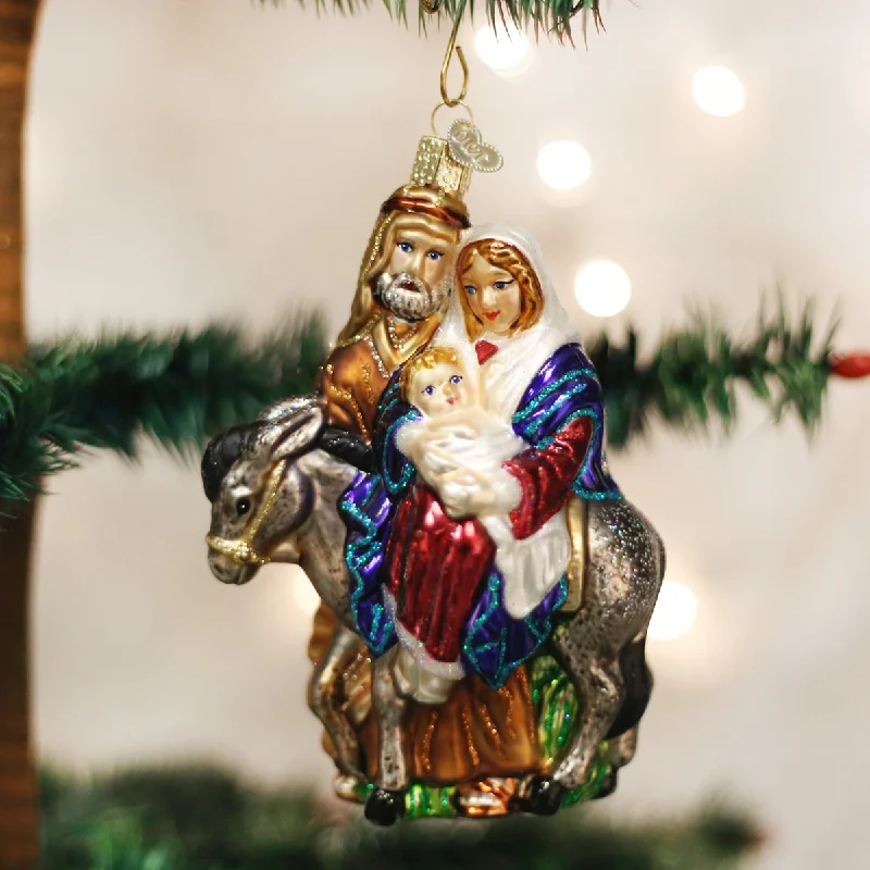 Flight To Egypt Ornament