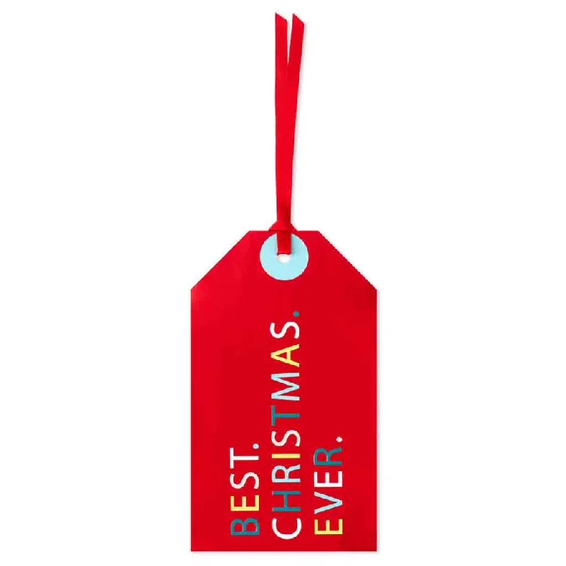 Hallmark : Best Christmas Ever XL Gift Tag