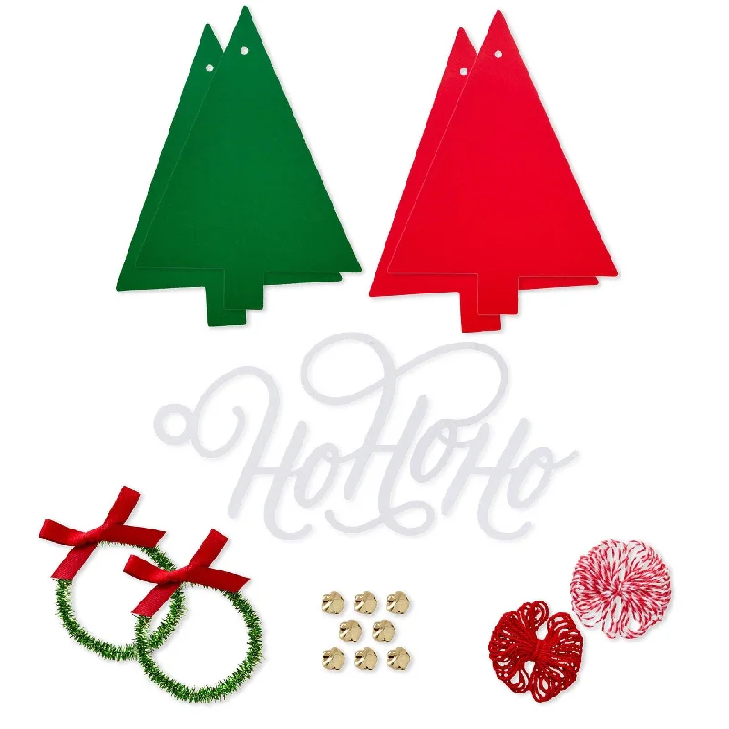 Hallmark : Jingle Time Christmas Gift Trim Kit