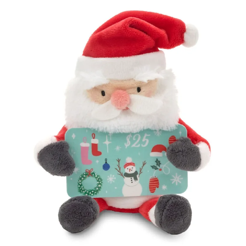 Hallmark : Plush Santa Gift Card Holder