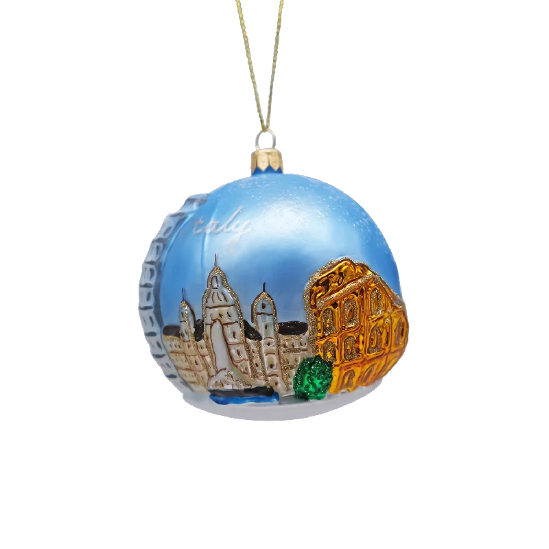 ITALY - CHRISTMAS BAUBLE - GLASS