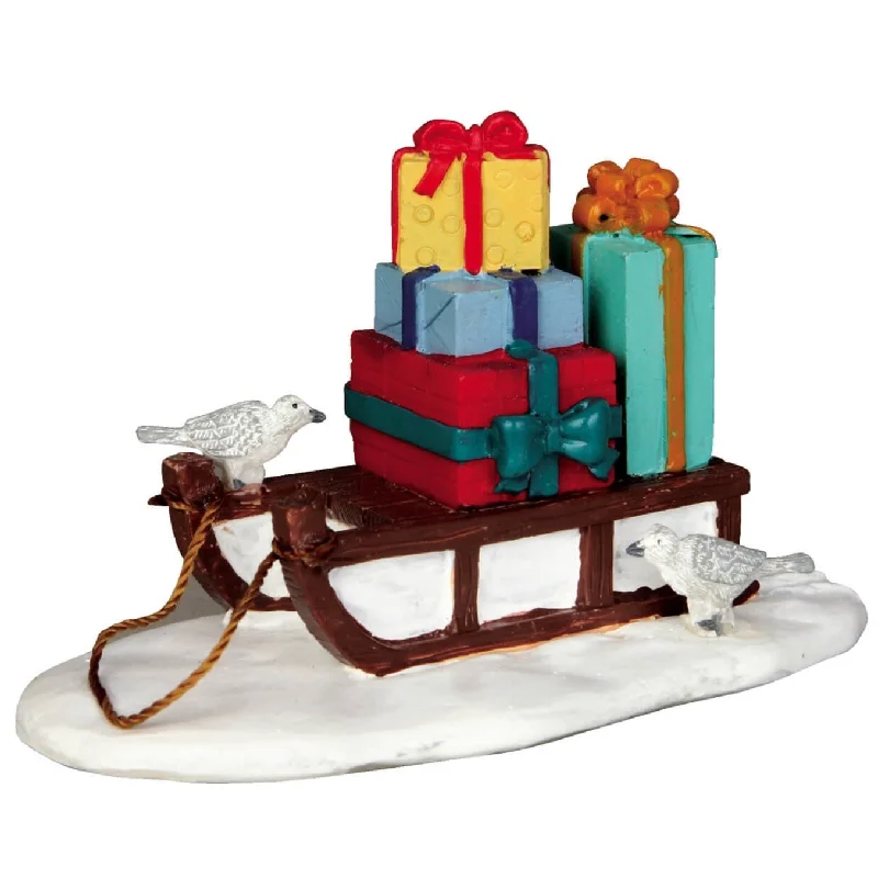 Lemax General Collectibles Accessory: Sled with Presents #54937