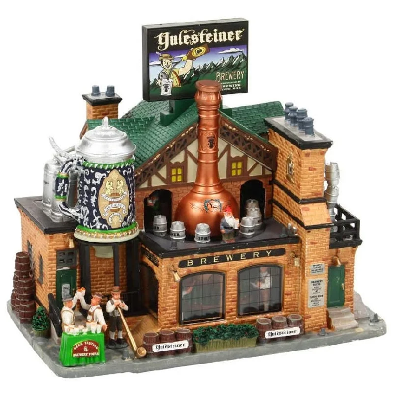 Lemax Caddington Village Lighted Building: Yulesteiner Brewery #05073