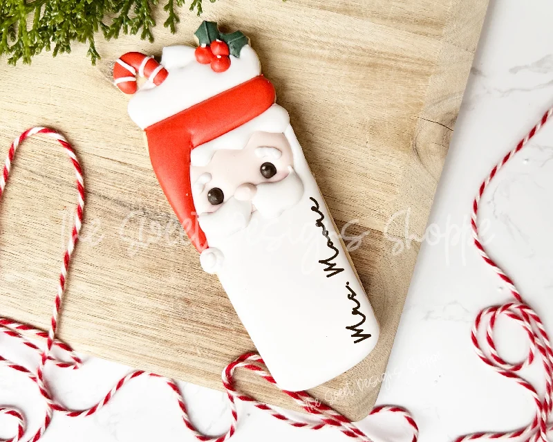 Long Santa Coffee Cup - Cookie Cutter