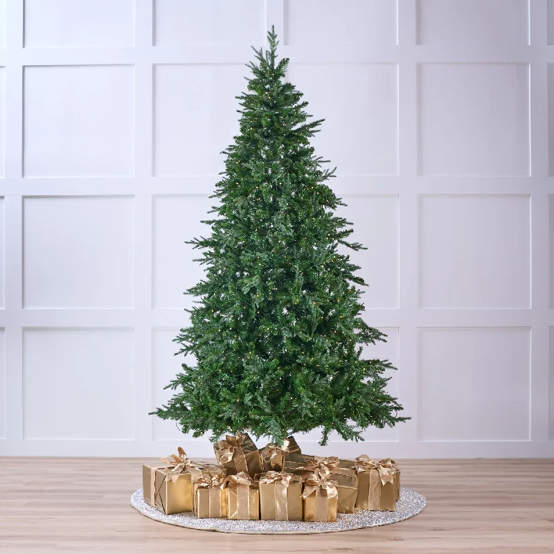 Montana Fir Pre-Lit Warm White LED & Flashing Lights