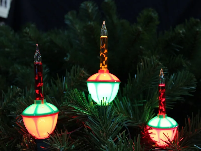 Old-Fashioned Set of 7 Bubble Lights