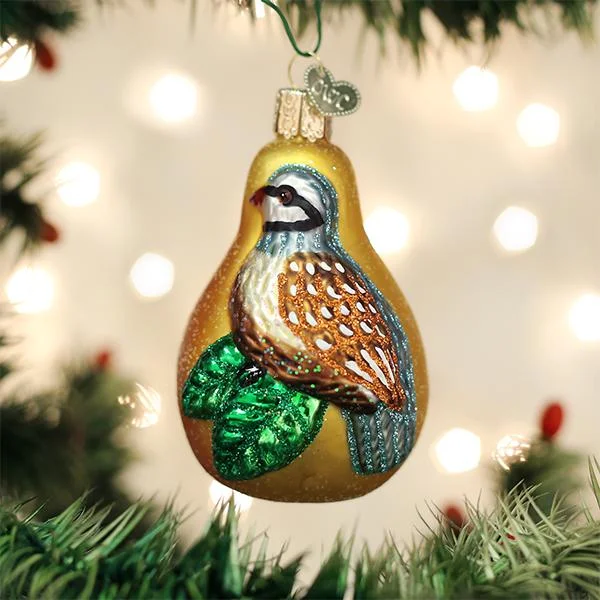 Partridge In A Pear Ornament