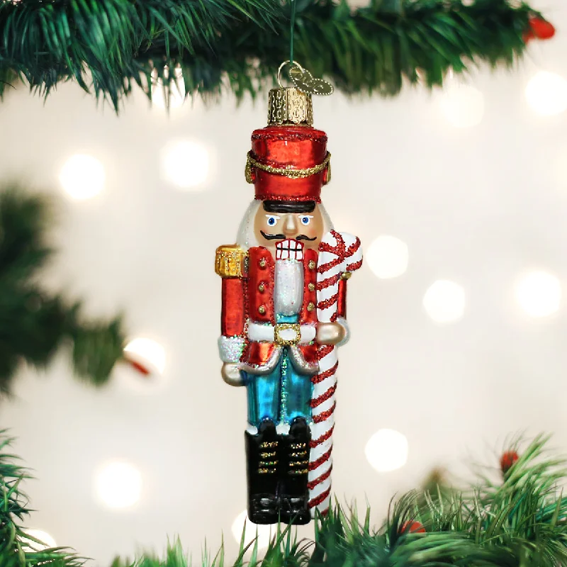 Peppermint Nutcracker Ornament