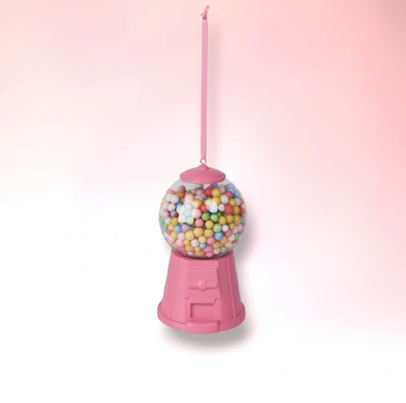 Pink Bubblegum Machine Ornament