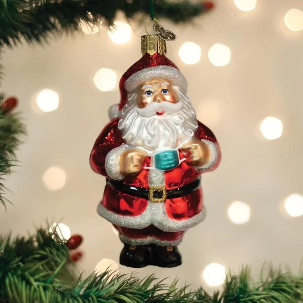 Santa Revealed Ornament